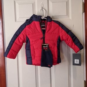 NWT Winter jacket with hat